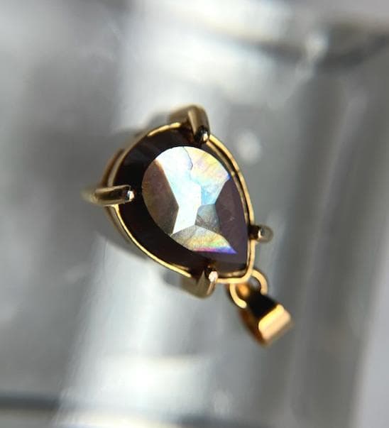 国産天川村 レインボーガーネット ジェムグレードペンダントトップ◇