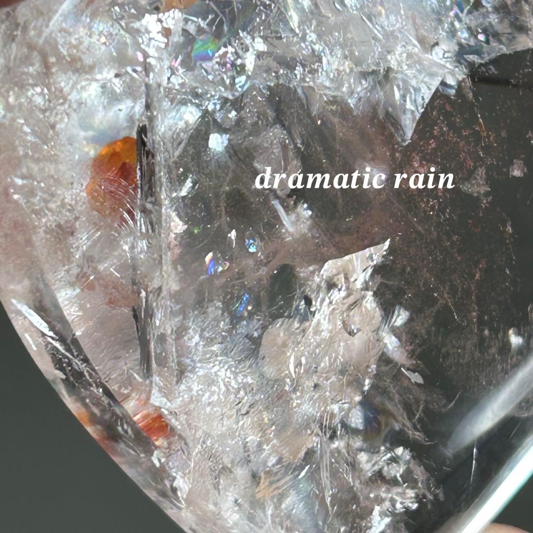 ピンククォーツ ハート 天然石 置物