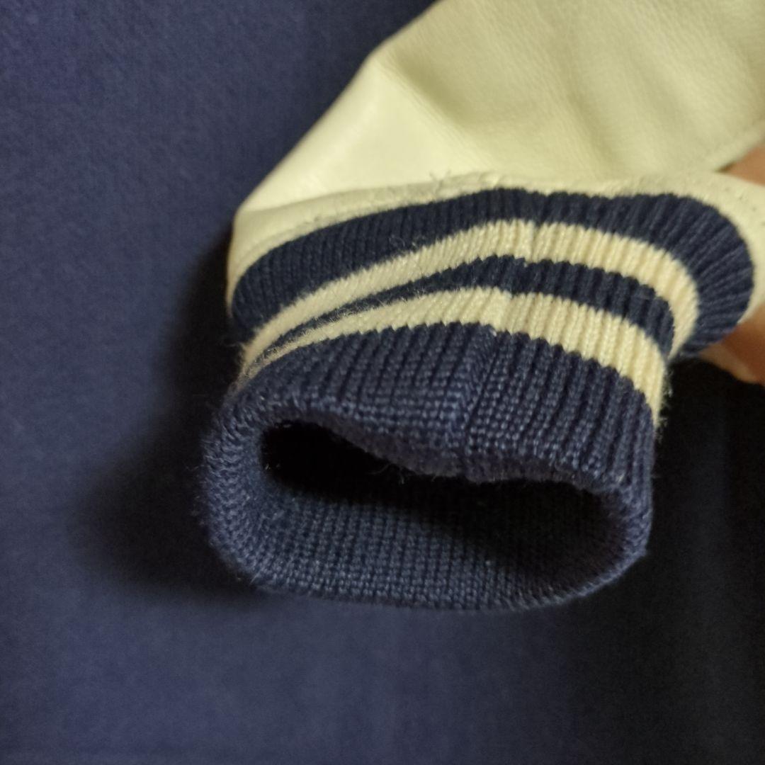 NYニグロリーグ スタジャン　袖ピッグスキン　サイズL