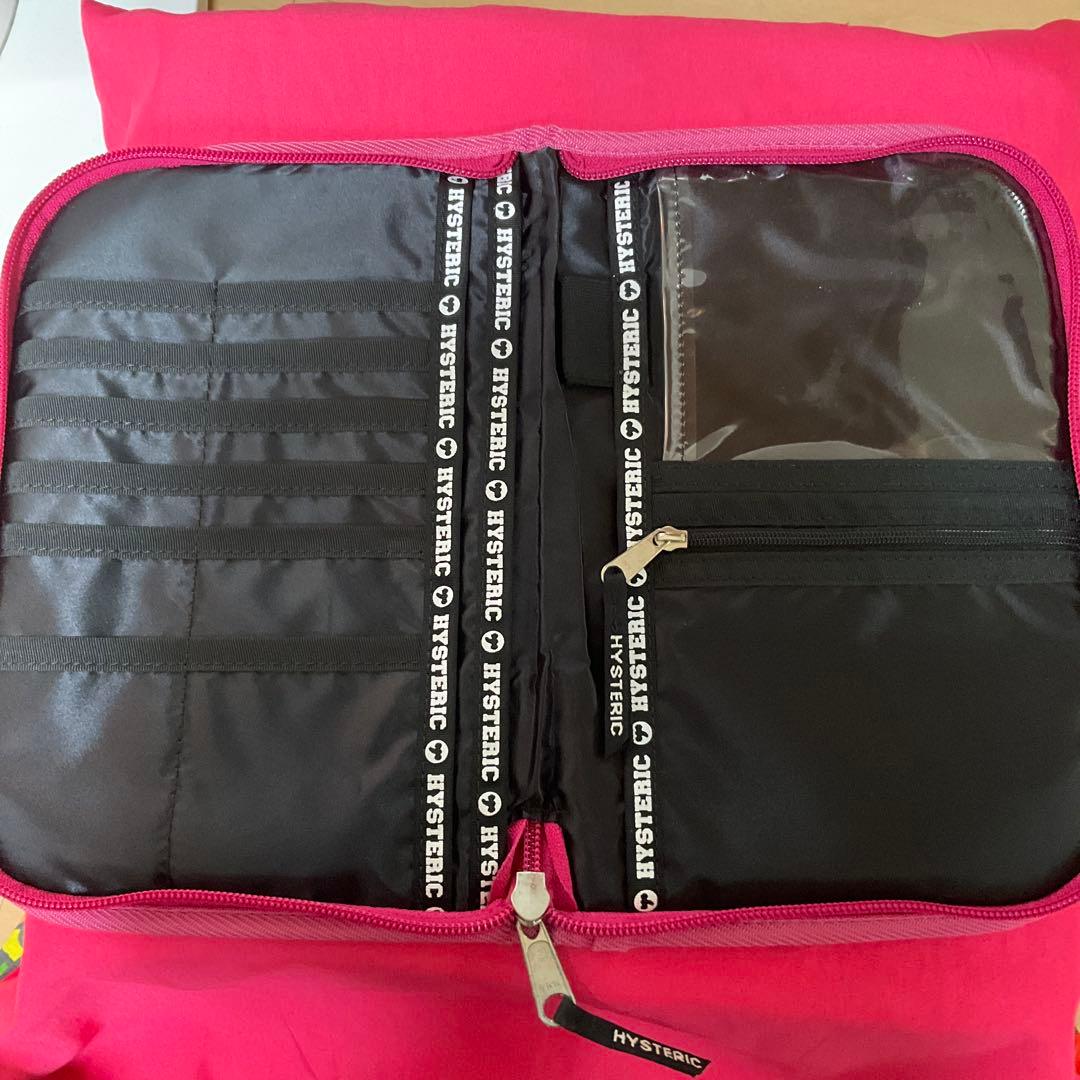 母子手帳ケース ピンク キャラクター柄　ヒステリックミニ