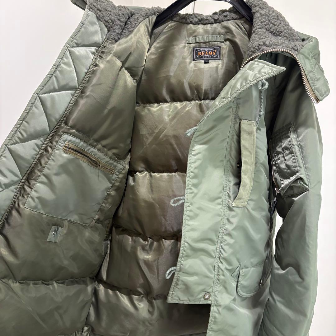 1回着用✨ 百名品 BEAMS PLUS N-3B Down sage