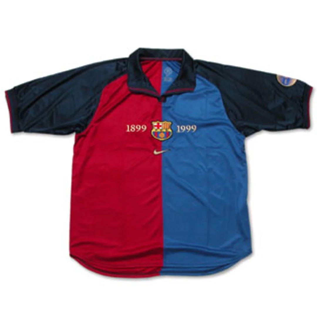 デッドストック　バルセロナ 99/00 100周年記念 フィーゴ 2005年復刻