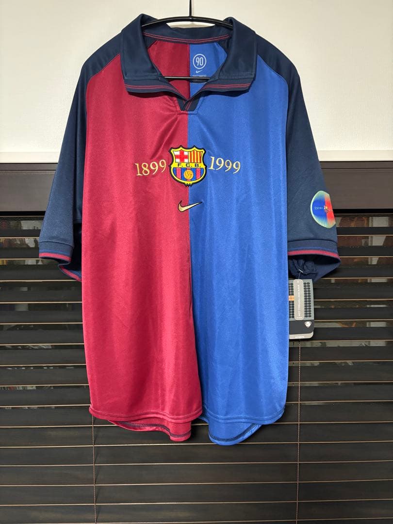 デッドストック　バルセロナ 99/00 100周年記念 フィーゴ 2005年復刻