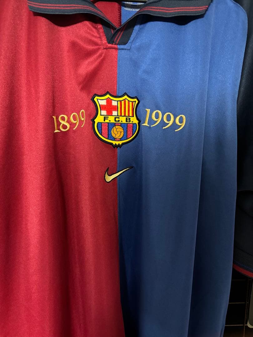 デッドストック　バルセロナ 99/00 100周年記念 フィーゴ 2005年復刻