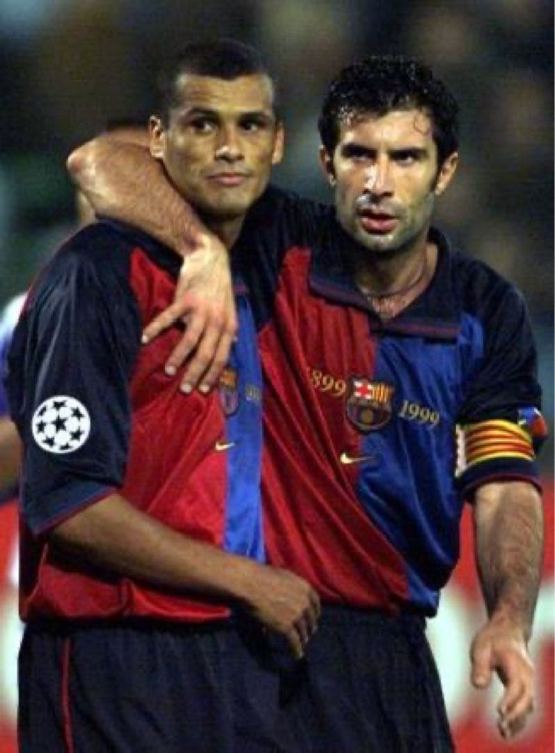 デッドストック　バルセロナ 99/00 100周年記念 フィーゴ 2005年復刻