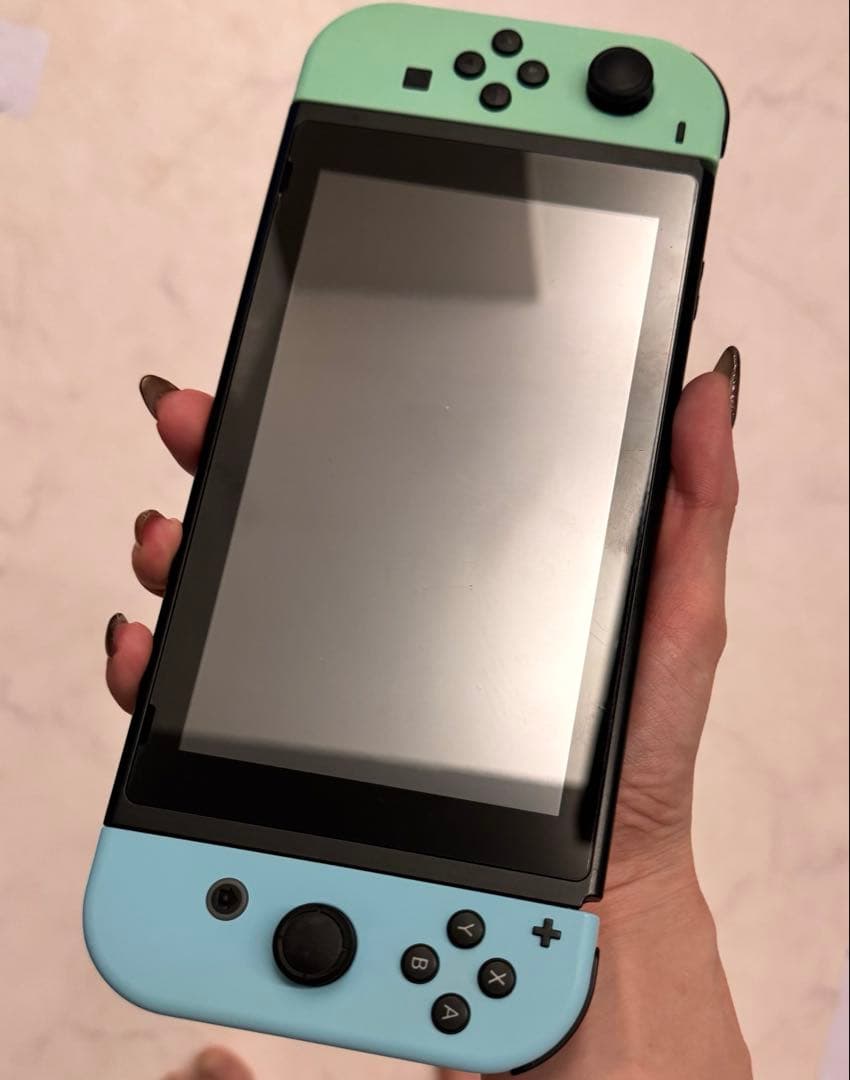 美品 switch 一式 あつまれどうぶつの森 デザイン セット