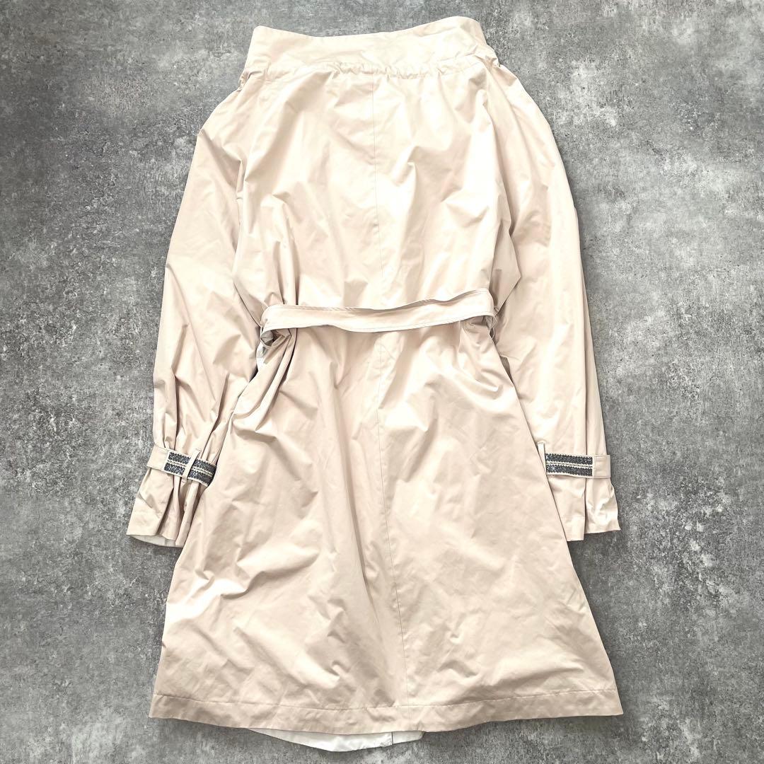 未使用 マックスマーラ スプリングコート リバーシブル ウエストベルト 42