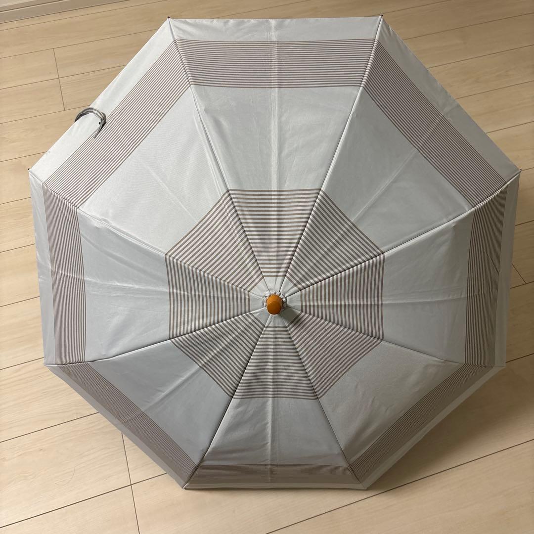 サンバリア　折りたたみ日傘　２段折 / ボーダー