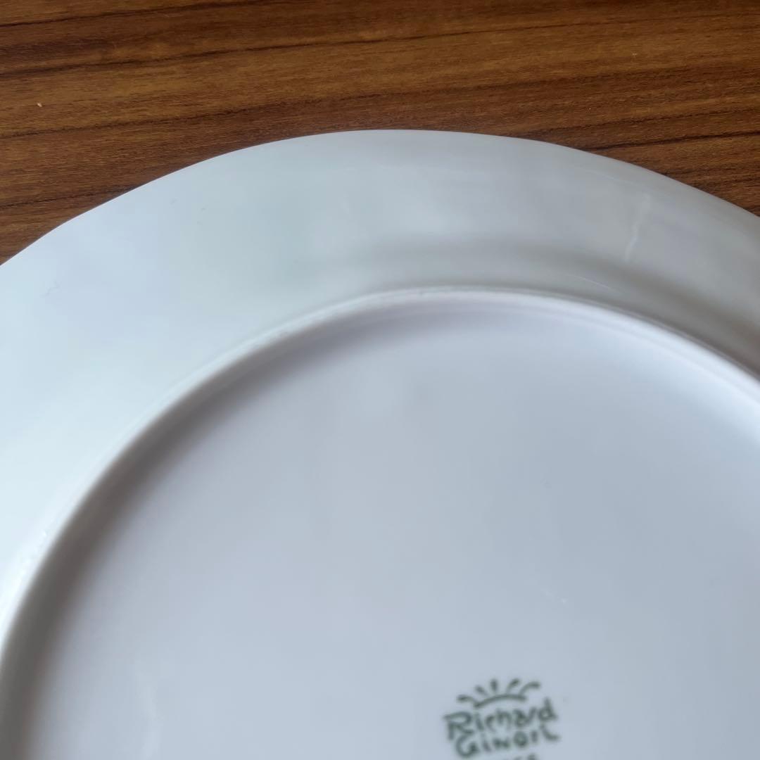 リチャードジノリ　ベッキオホワイト　プレート　26cm　5枚