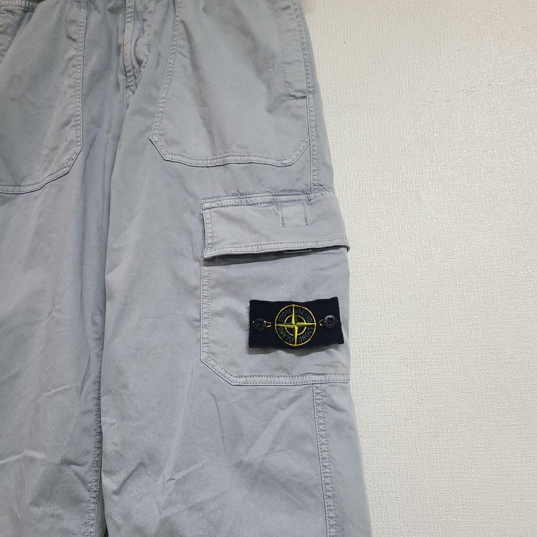 stone ストーンアイランドブルーグレー カーゴパンツ W30