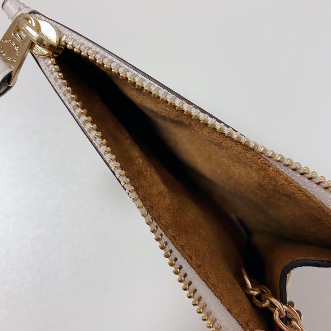 【新品未使用】COACHコーチ★ミニスキニーIDカードケース★シグネチャー