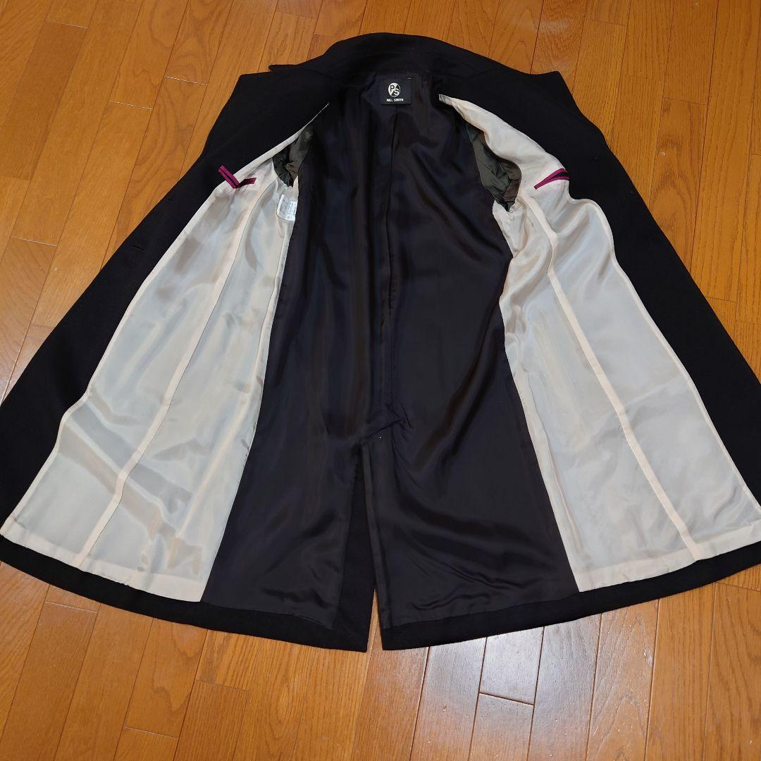 ポールスミス　ブラック　ロングコート