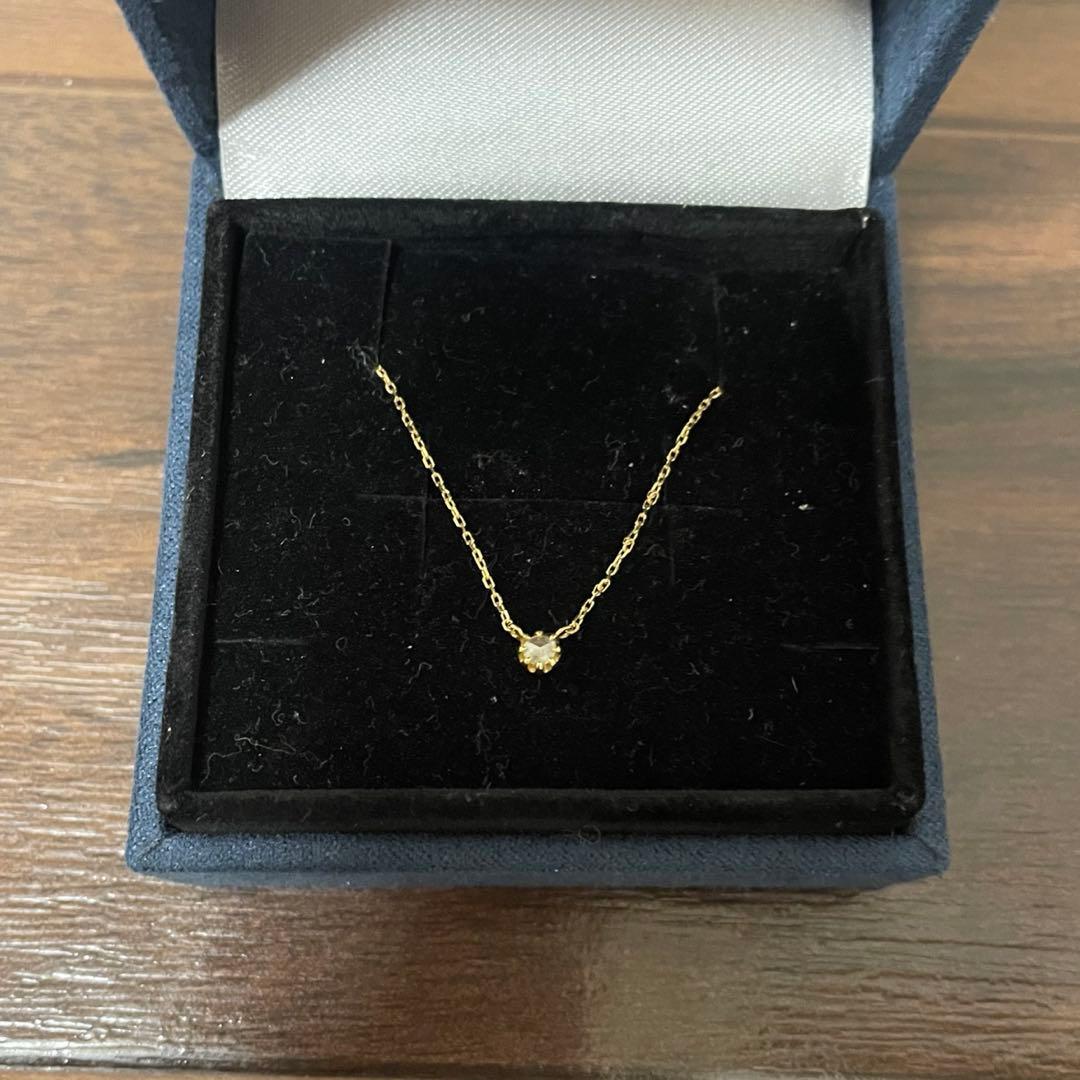 ジュエッテ　ネックレス　ゴールド
