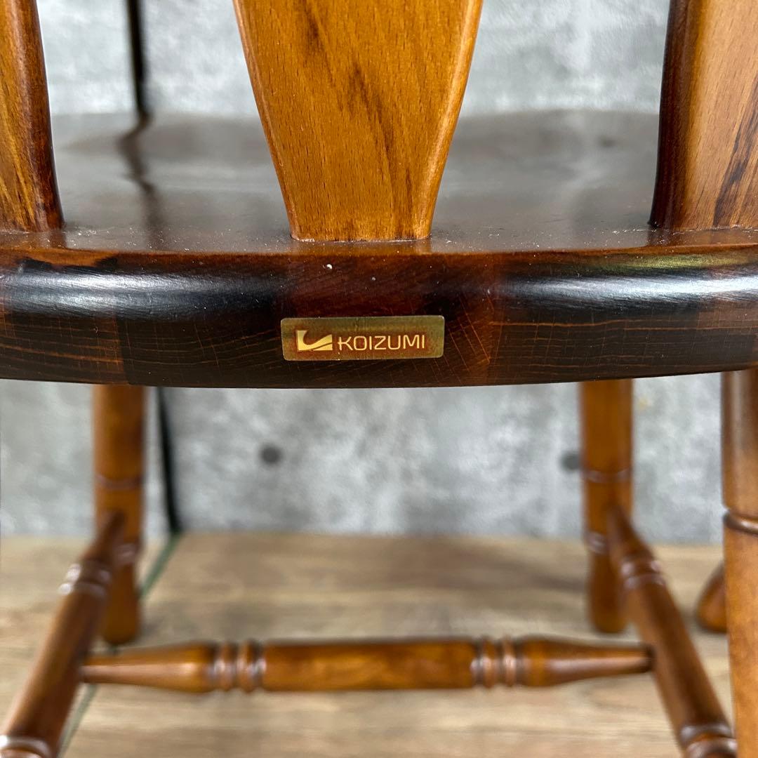 SUN　FLOWER꧁コイズミ KOIZUMI꧂ダイニングチェア2脚
