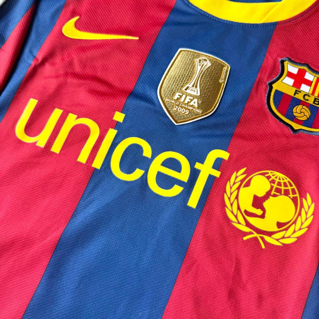 【３冠モデル＆フルパッチ仕様】リオネル・メッシ ＃１０ FCバルセロナ