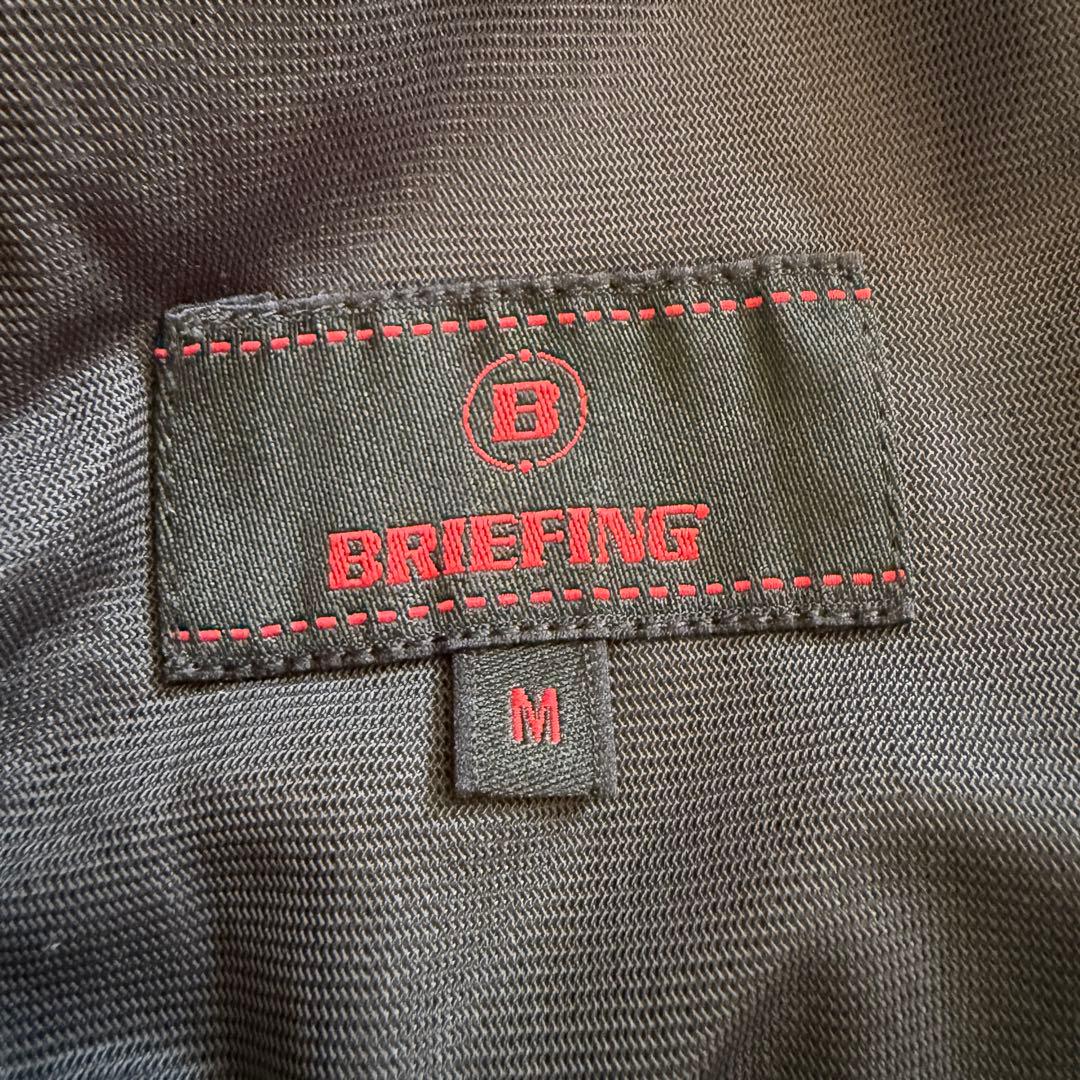 25秋冬モデル　ブリーフィング　ジャケット　M〜L相当　カーキ　パーカ　ブルゾン