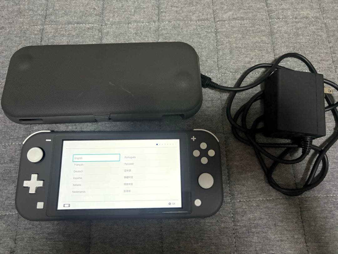 【動作確認済/美品】Nintendo Switch Lite グレー　本体