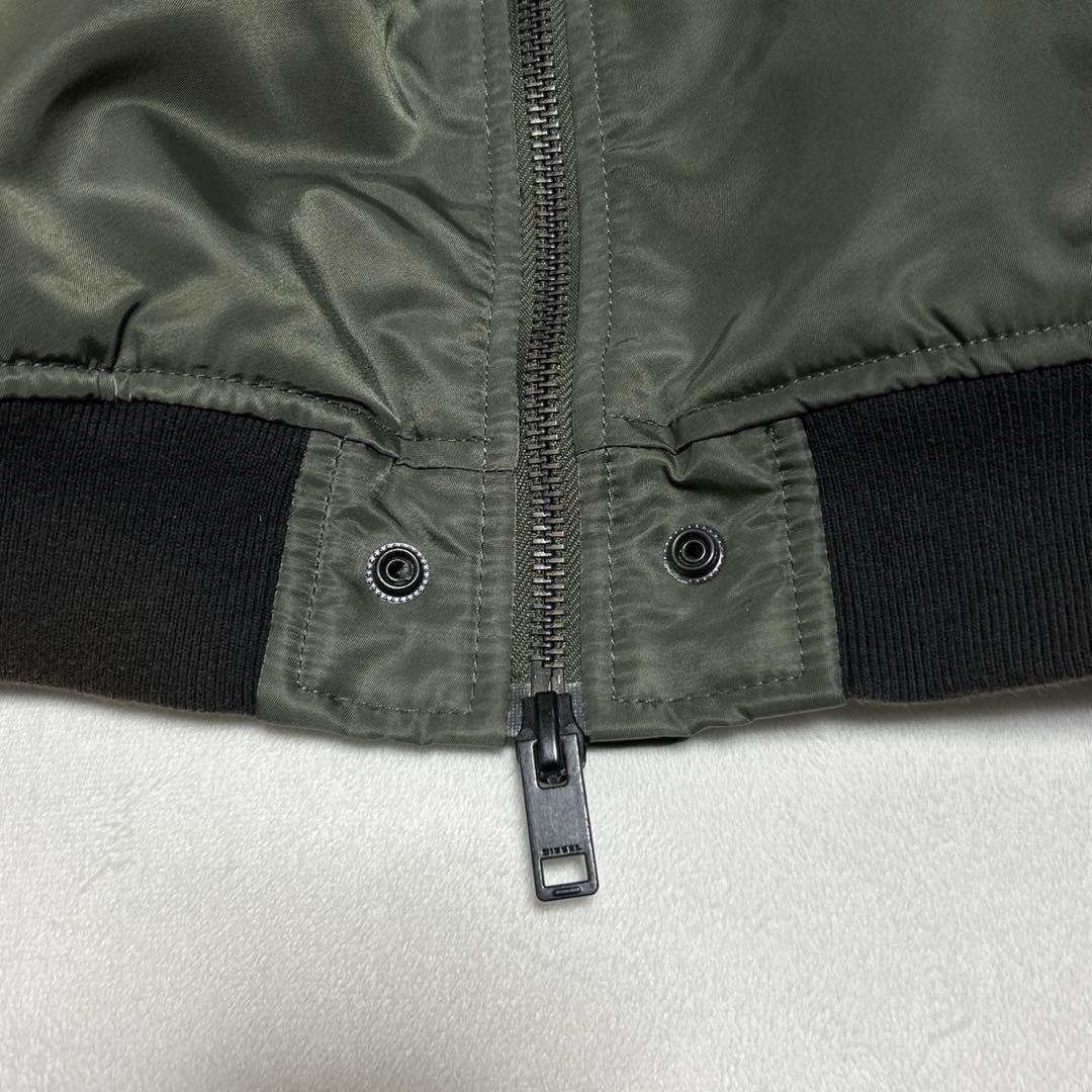 【DIESEL】MA-1 ボンバージャケット カーキ