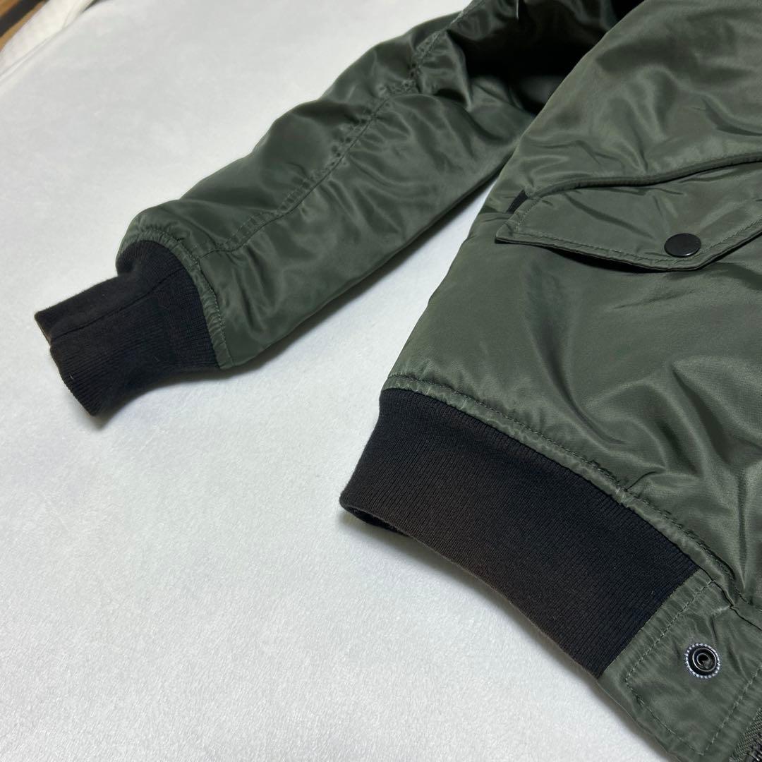 【DIESEL】MA-1 ボンバージャケット カーキ