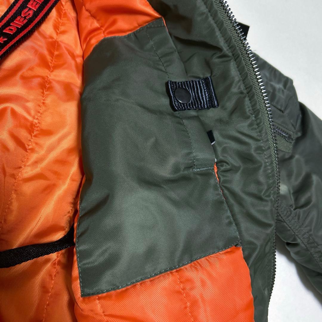 【DIESEL】MA-1 ボンバージャケット カーキ