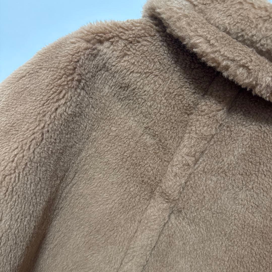 MaxMara テディベア ケープ ポンチョ ブラウン キャメル