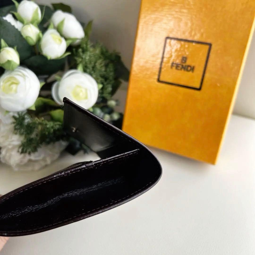 FENDI 長財布 FFロゴ ブラウン