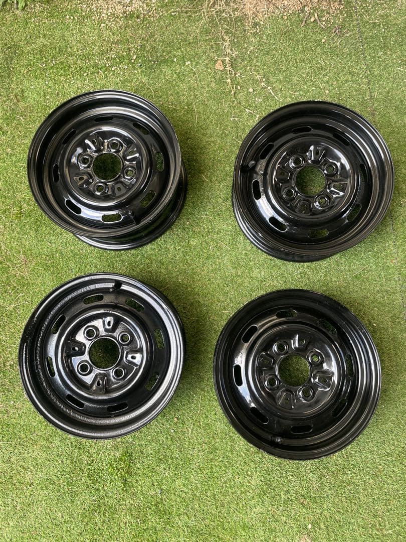 ローバーミニ　純正　鉄ホイール