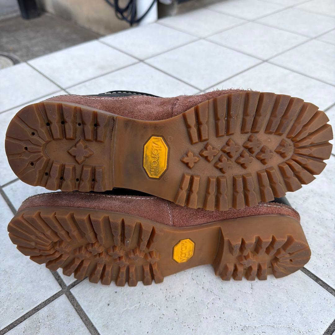 K-4536 モカシンブーツ　ブラック　25.0cmクシタニ　超美品