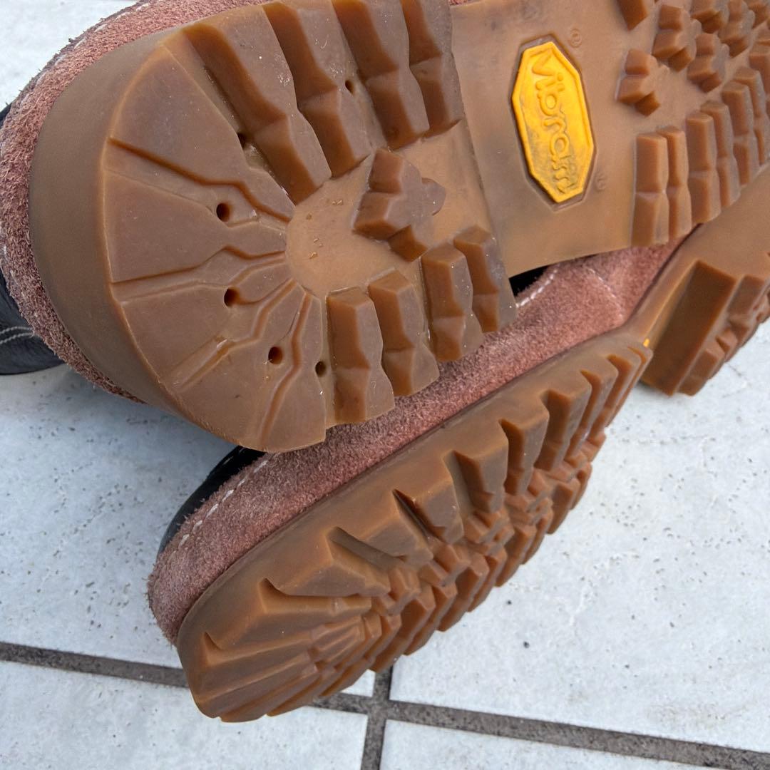 K-4536 モカシンブーツ　ブラック　25.0cmクシタニ　超美品