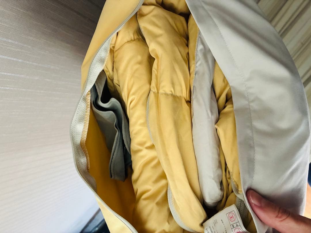 西川　ダウンシュラフ寝袋　羽毛布団150×200 エアピロー付き　未使用