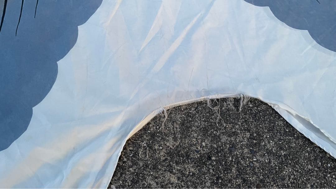 鯉のぼり 黒鯉2匹まとめ売り 6m、5m キング印 テイジンナイロン 大型