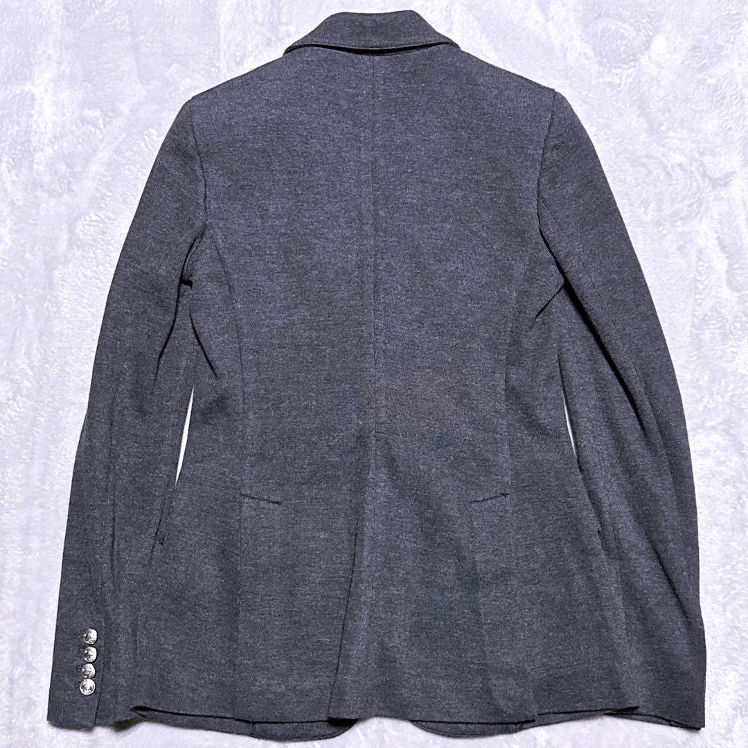 現行【未使用】ポロラルフローレン テーラードジャケット ロゴワッペン 銀ボタン