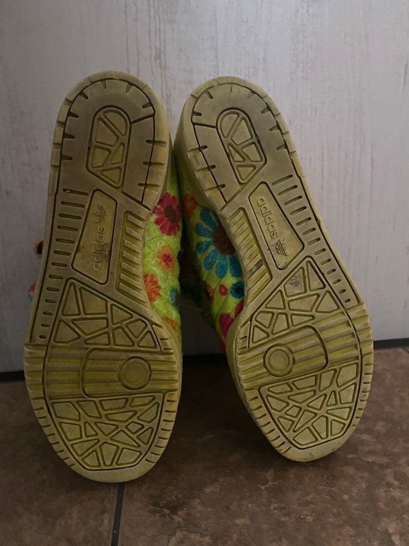 adidas ジェレミースコット 花柄 ベア 25cm