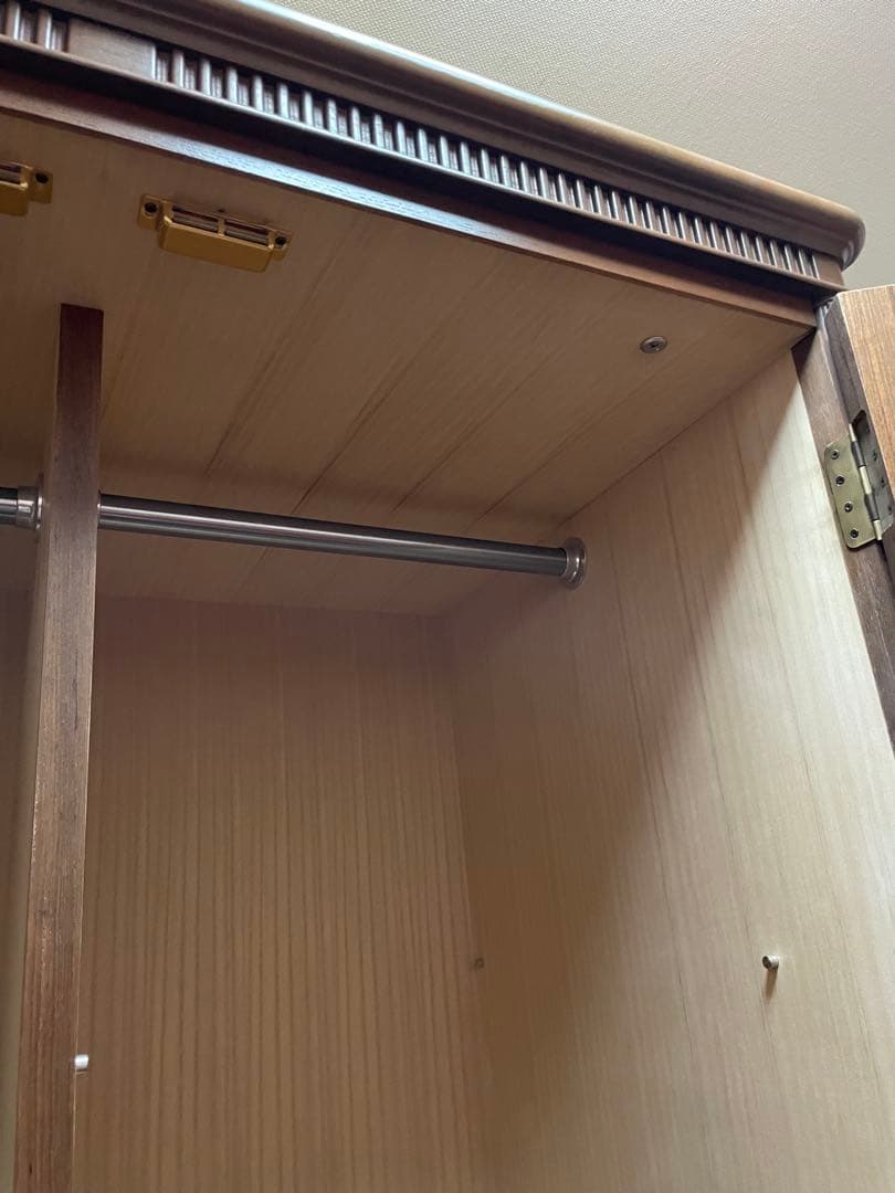 【11月末まで】婚礼家具　洋服ダンス　2枚扉