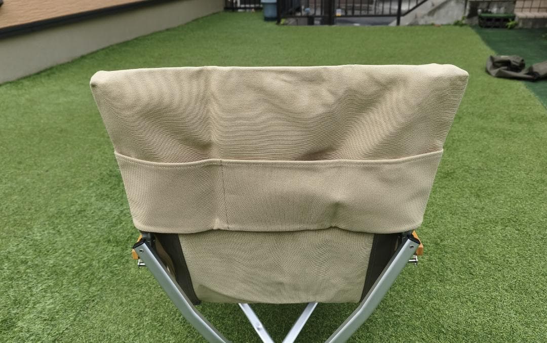 スノーピーク ローチェア30(カーキ)、帆布専用カバー、クッションシート