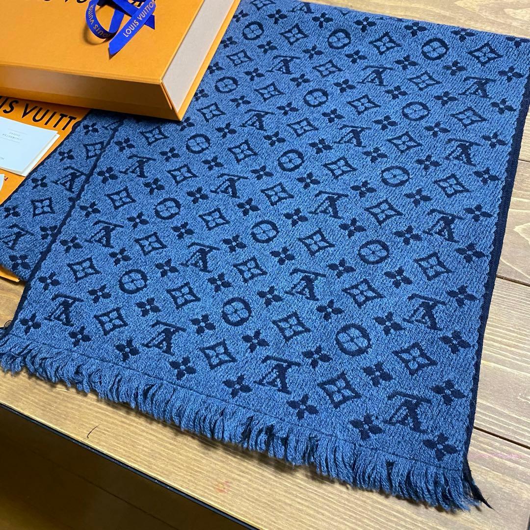 一本限定❗️LVロゴマフラー✨ヴィトンマフラー❗️ヴィトン　マフラー　メンズ