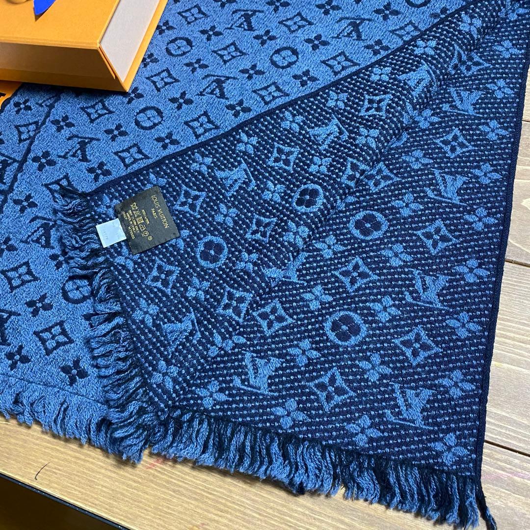 一本限定❗️LVロゴマフラー✨ヴィトンマフラー❗️ヴィトン　マフラー　メンズ