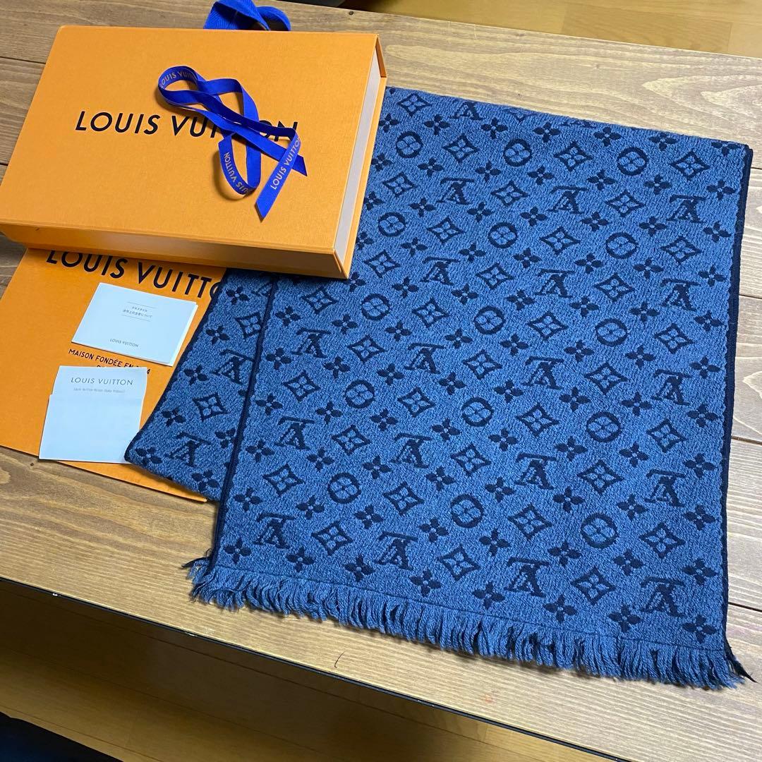 一本限定❗️LVロゴマフラー✨ヴィトンマフラー❗️ヴィトン　マフラー　メンズ