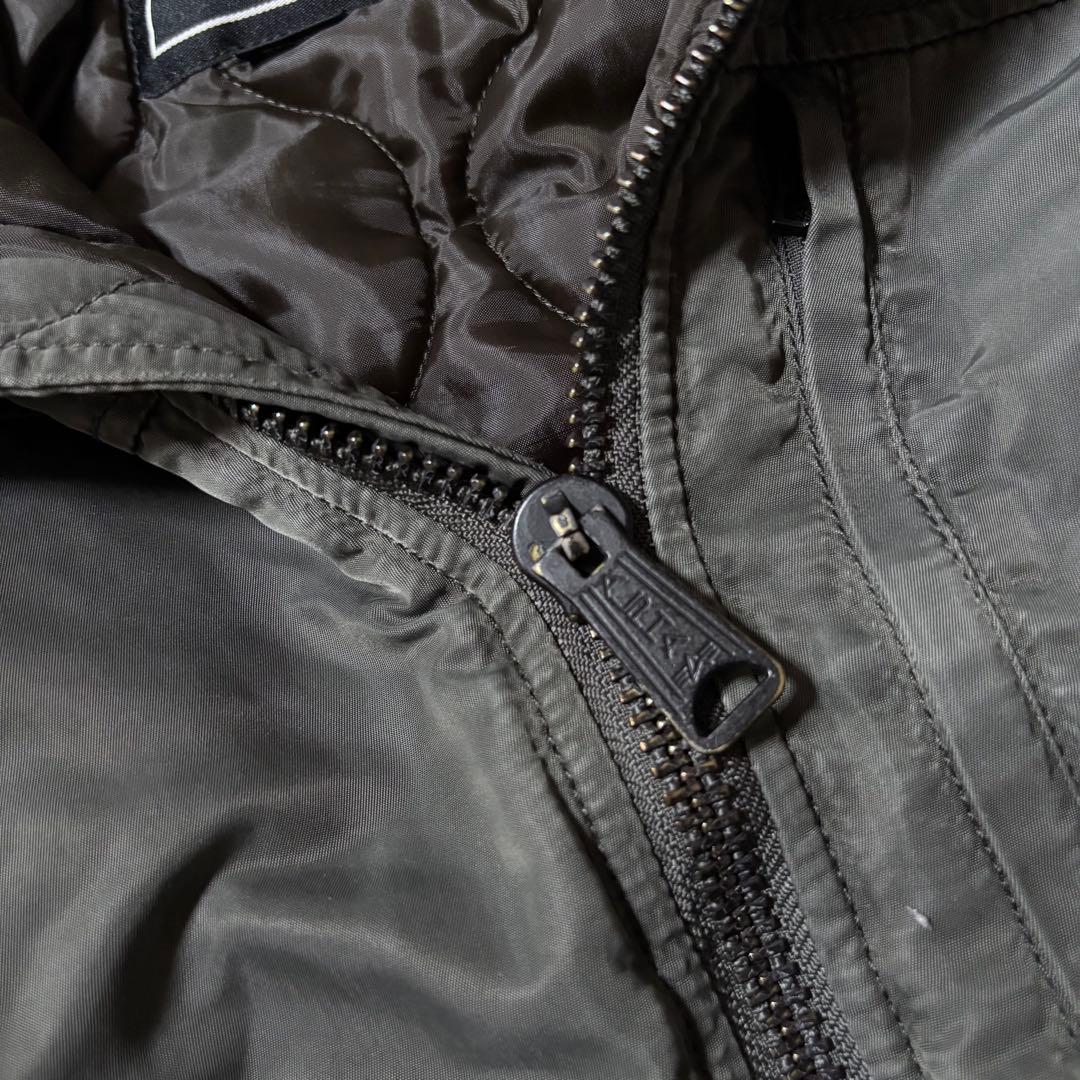 vintage ALPHA IND MA-1 カーキ フライトジャケッ アメカジ