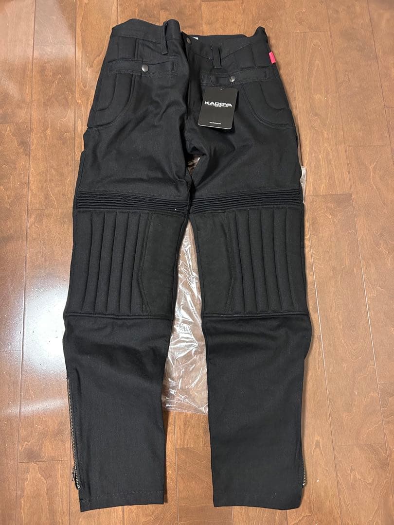 KADOYA CORSA DENIM VMX MOTO ブラック L