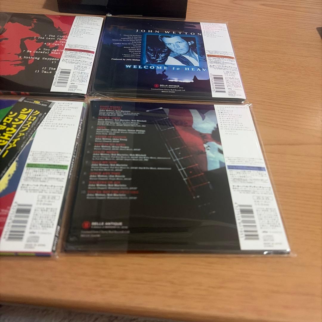 John Wetton ボックスセット 4枚組