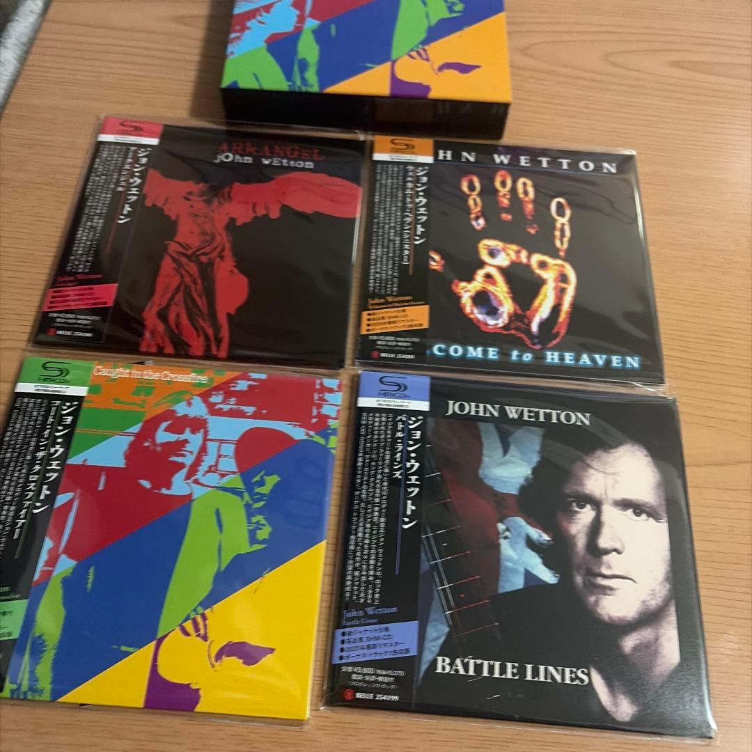 John Wetton ボックスセット 4枚組