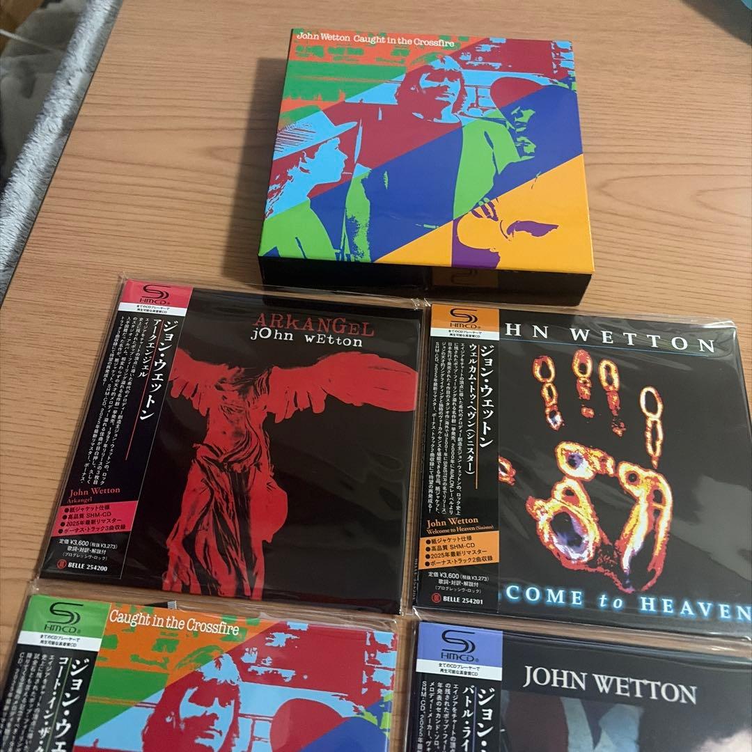 John Wetton ボックスセット 4枚組