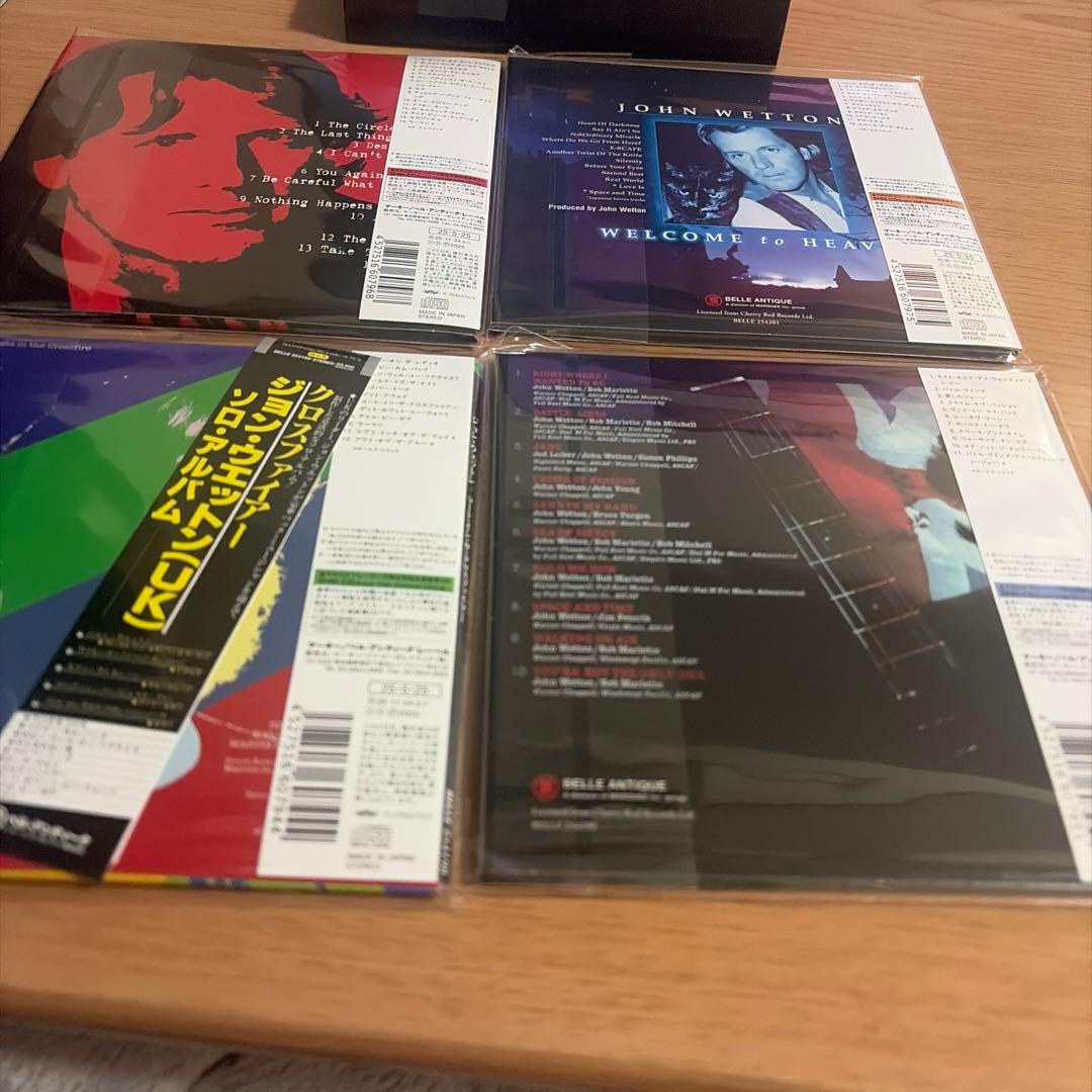 John Wetton ボックスセット 4枚組