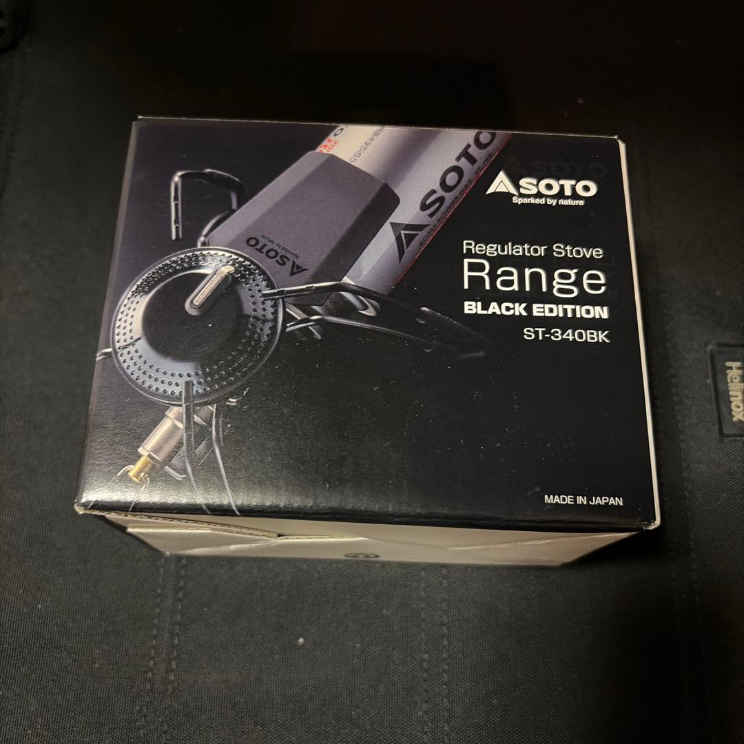 【新品　未使用】SOTO ST-340BK ブラックエディション　限定