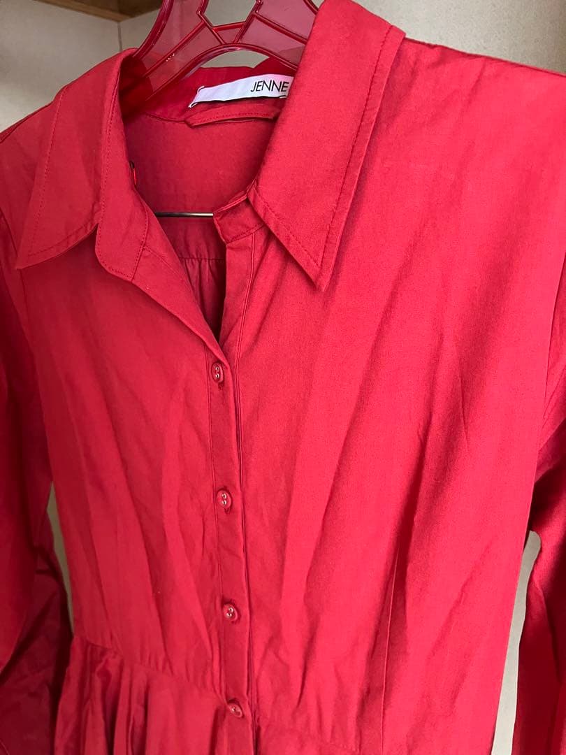 jenne オードリールックエアリーワンピース・長袖