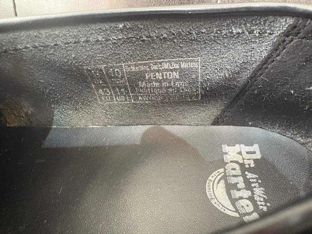 ドクターマーチンレオパード柄ローファーus11ヴィヴィアンコムデギャルソン29