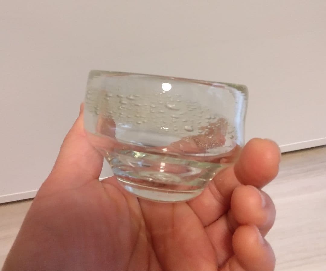 おおやぶみよ　片口グラス　お猪口 ドレッシング　冷や酒