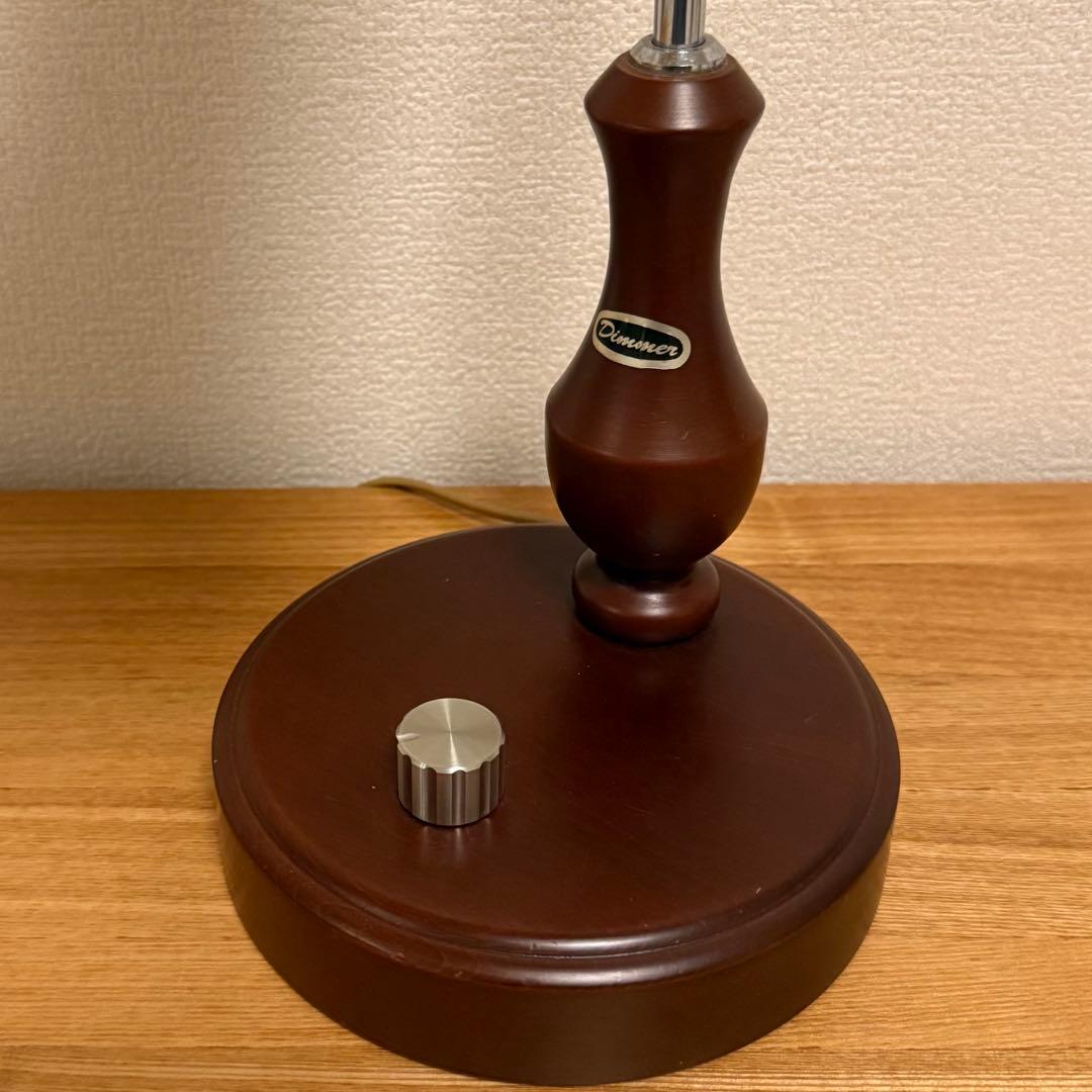 レトロ　スタンドライト 調光　アンティーク　花柄　新日本照明 Dimmer