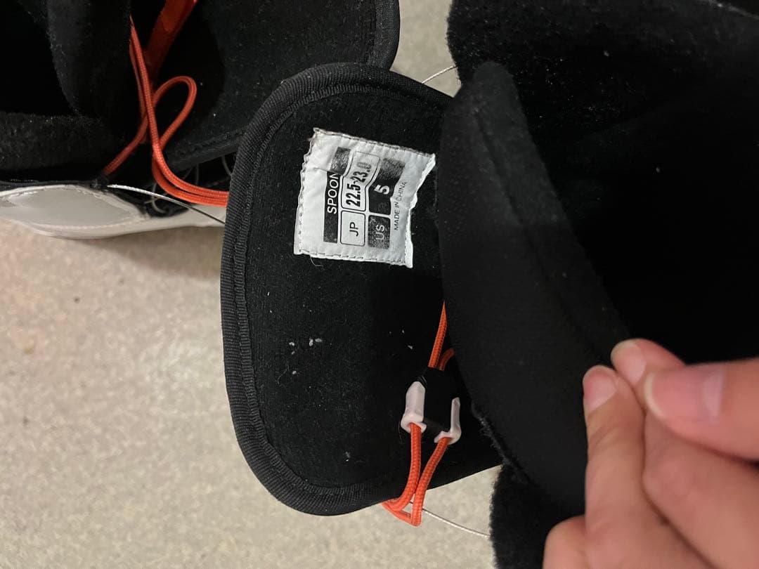 SPOON スノーボードブーツ 女性用 JP 22.5〜23.0 ホワイト